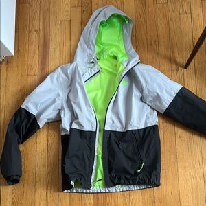 Men’s Gray rain jacket